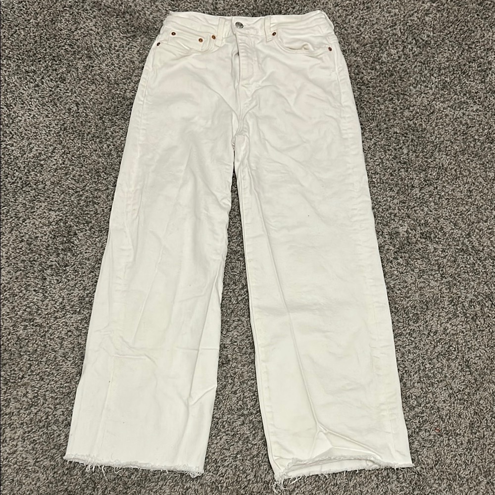 Women's White Jeans